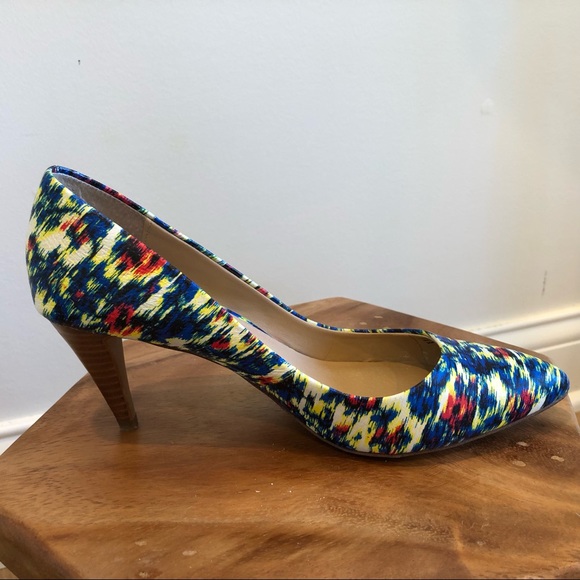Joe’s Jeans Multicolor High Heels - Size 6.5 - Picture 6 of 15